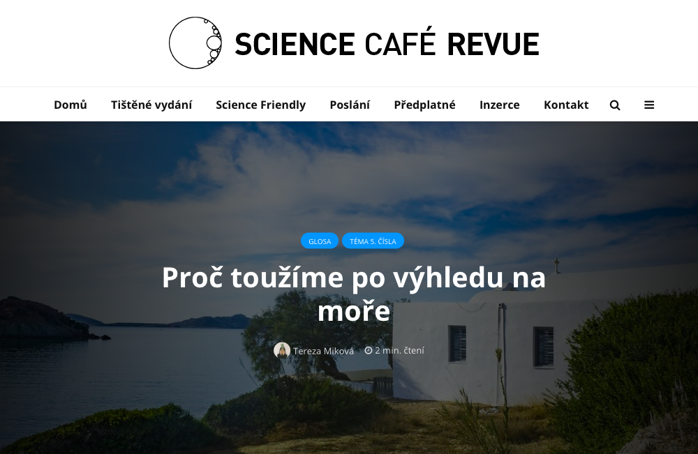 Science Café article